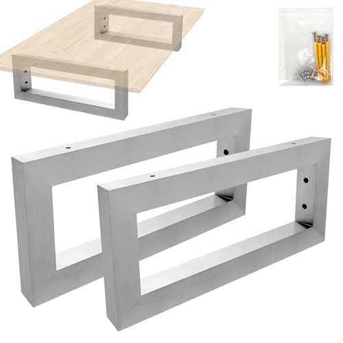 LZQ 2x Wandkonsole für Waschtisch, Waschtisch-Halterung Rechteck, Waschtischkonsole Konsolen-Träger, Waschtischhalterung Rergalhalter Regalträger, Schwerlastkonsole für Waschbecken, 35 cm LZQ 2x Wandkonsole für Waschtisch, Waschtisch-Halterung Rechteck, Waschtischkonsole Konsolen-Träger, Waschtischhalterung Rergalhalter Regalträger, Schwerlastkonsole für Waschbecken, 35 cm von LZQ