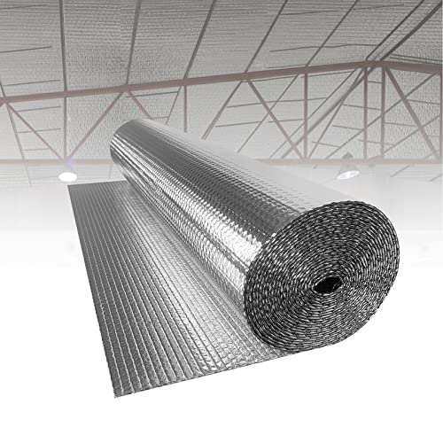 LZQ Isolierfolie Dämmfolie Alu-Heizkörper Reflexionsfolie Isolierfolie 3-4mm für Heizkörper Zum Isolieren von Dächern, Böden, Wänden 1×10M von LZQ
