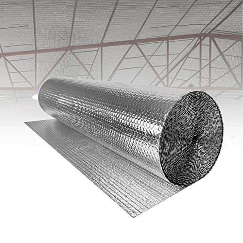 LZQ Isolierfolie Dämmfolie Alu-Heizkörper Reflexionsfolie Isolierfolie 3-4mm für Heizkörper Zum Isolieren von Dächern, Böden, Wänden 1×15M von LZQ