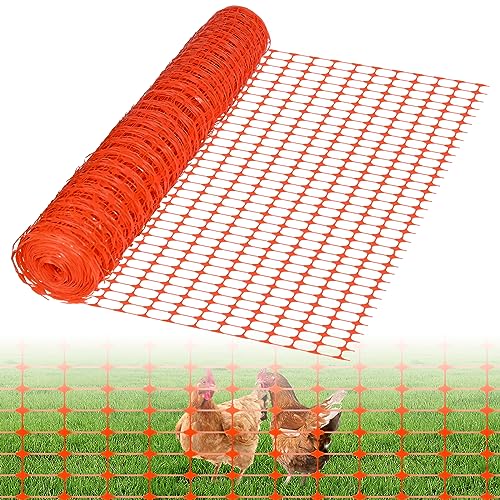 LZQ Schutznetz 80m x 2 Rolle Bauzaun Absperrzaun aus Kunststoff, Aufgerollter Begrenzungszaun Absperrnetz Warnzaun, Mobiler Zaun Hühnerzaun Geflügelzaun Geflügelnetz, Orange LZQ Schutznetz 80m x 2 Rolle Bauzaun Absperrzaun aus Kunststoff, Aufgerollter Begrenzungszaun Absperrnetz Warnzaun, Mobiler Zaun Hühnerzaun Geflügelzaun Geflügelnetz, Orange von LZQ