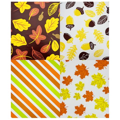 Seidenpapier mit Herbstmotiv, mehrfarbig, mit Ahornblatt, für Thanksgiving, Geschenkverpackung, Basteln, Geburtstag, Hochzeit, Babyparty, Geschenkpapier, 20 Blatt Seidenpapier mit Herbstmotiv, mehrfarbig, mit Ahornblatt, für Thanksgiving, Geschenkverpackung, Basteln, Geburtstag, Hochzeit, Babyparty, Geschenkpapier, 20 Blatt von LZRinue