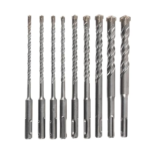 Betonbohrer, 160mm Länge Hammer Bohrer Kreuz Spitze Elektrische Mauerwerk(9pcs) von LZTDSBX