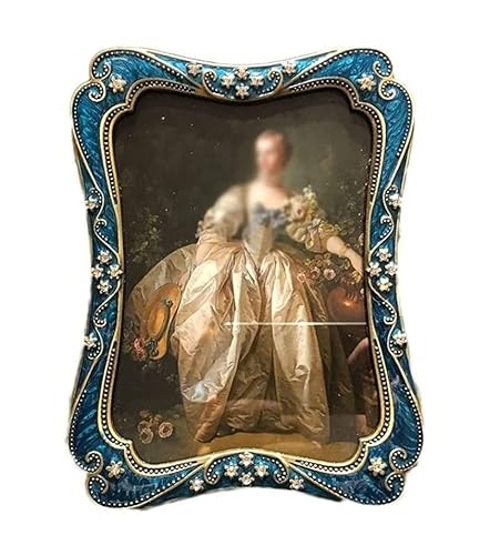 Bilderrahmen, 7-Zoll-Fotorahmen, rechteckig, kreativer Retro-Bilderrahmen, Metall-Fotoanzeige, Schlafzimmer, Wohnzimmer, Arbeitszimmer, Dekoration, Familienfotorahmen Bilderrahmen, 7-Zoll-Fotorahmen, rechteckig, kreativer Retro-Bilderrahmen, Metall-Fotoanzeige, Schlafzimmer, Wohnzimmer, Arbeitszimmer, Dekoration, Familienfotorahmen von LZTDSBX