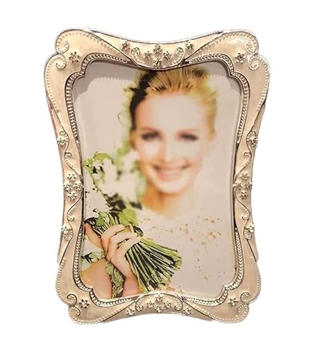 Bilderrahmen, 7-Zoll-Fotorahmen, rechteckig, kreativer Retro-Bilderrahmen, Metall-Fotoanzeige, Schlafzimmer, Wohnzimmer, Arbeitszimmer, Dekoration, Familienfotorahmen Bilderrahmen, 7-Zoll-Fotorahmen, rechteckig, kreativer Retro-Bilderrahmen, Metall-Fotoanzeige, Schlafzimmer, Wohnzimmer, Arbeitszimmer, Dekoration, Familienfotorahmen von LZTDSBX