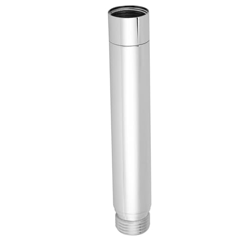 Duschkopf-Verlängerungsarm, 10 cm/4 Zoll Rohr Rundarm 201 Edelstahl Chrom Überzug Badezimmer Zubehör von LZTDSBX