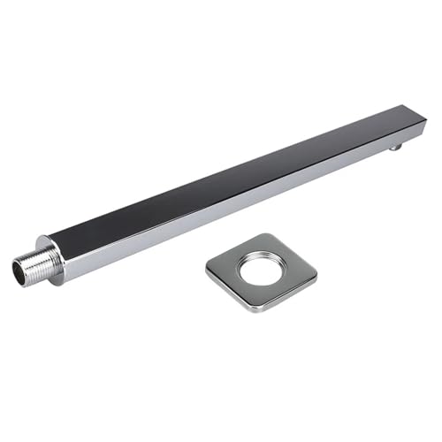 Duschkopf-Verlängerungsarm, 40 cm Arm 304 Edelstahl Wandmontage Silber poliert Extra Badezimmer Halterung Bar for Regenkopf Duschkopf-Verlängerungsarm, 40 cm Arm 304 Edelstahl Wandmontage Silber poliert Extra Badezimmer Halterung Bar for Regenkopf von LZTDSBX