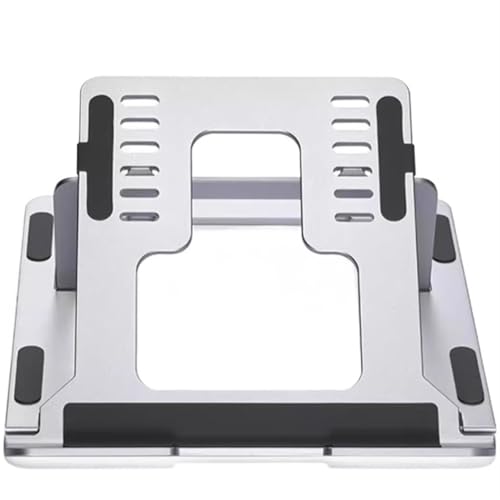 Laptopständer für den Schreibtisch, Laptopständer, tragbarer Laptopständer for den Schreibtisch, faltbar,(Silver) von LZTDSBX