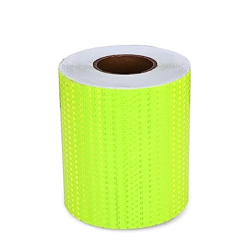 Reflektierendes Band, PVC-Klebeband for den Außenbereich, selbstklebende Warn- und Sicherheitsmarkierungsaufkleber for Fahrräder, Autos, LKWs, Motorräder Kinderwagen, 20 cm x 45 m, Rot(Bright Green) Reflektierendes Band, PVC-Klebeband for den Außenbereich, selbstklebende Warn- und Sicherheitsmarkierungsaufkleber for Fahrräder, Autos, LKWs, Motorräder Kinderwagen, 20 cm x 45 m, Rot(Bright Green) von LZTDSBX