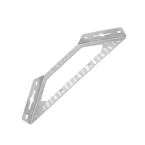 Regalhalterungen, 1 Stück Hochleistungs-Multifunktions-Winkelcode aus Edelstahl mit großem Winkel, Möbelplankenverbinder, Hardware-Zubehör, Winkelhalterung von LZTDSBX