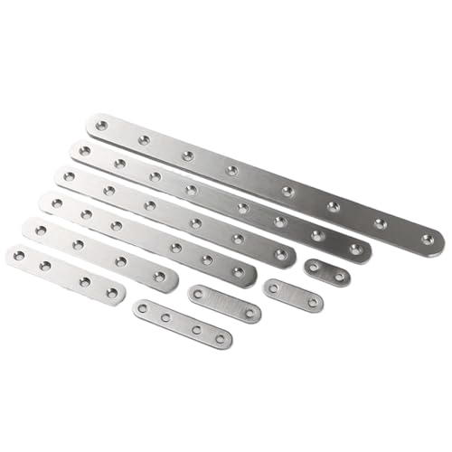 Regalhalterungen, 16 Stück flache, gerade Halterungen for Holzmöbel(97x20mm 8pcs) von LZTDSBX