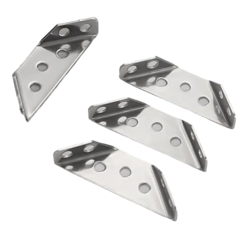 Regalhalterungen, 20 STÜCKE Verdickter 1,6 mm Edelstahl-Winkelcode 90 Grad rechtwinkliger fester Halterungsmöbelverbinder Regalhalterungen, 20 STÜCKE Verdickter 1,6 mm Edelstahl-Winkelcode 90 Grad rechtwinkliger fester Halterungsmöbelverbinder von LZTDSBX