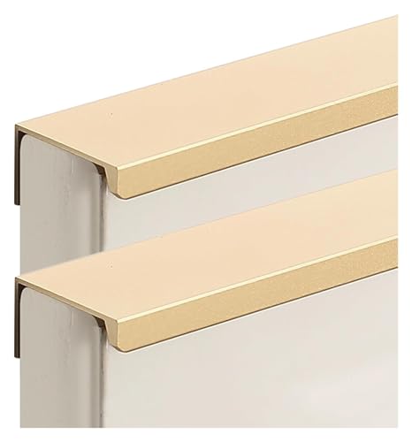 Schrankgriffe, Schubladengriffe Unsichtbare Möbeltürgriffe Küchenschrankgriffe Schlafzimmer Kleiderschrank Lange Griffe,(Length 120mm) von LZTDSBX