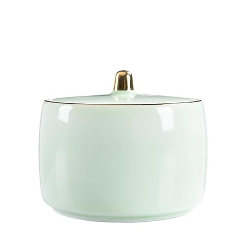 Snackbehälter, Feines Bonbonglas for den Tisch, Schmuck, Kosmetik, Lebensmittel, Vorratsbehälter for die Küche, versiegeltes Glas, Teedose von LZTDSBX