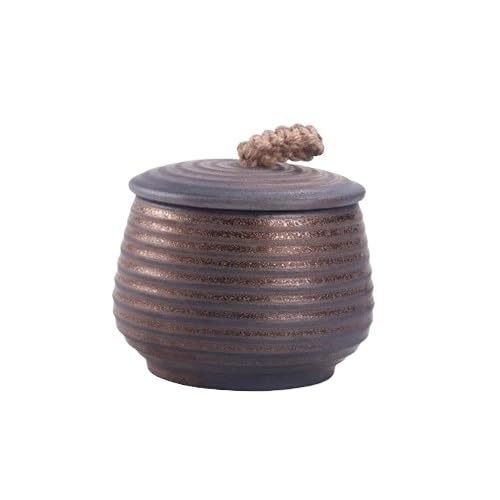 Snackbehälter, Steinzeug Teedose Keramik versiegelt Tee Box Lebensmittel Container Organizer Candy Gläser Lagerung Caddy Snackbehälter, Steinzeug Teedose Keramik versiegelt Tee Box Lebensmittel Container Organizer Candy Gläser Lagerung Caddy von LZTDSBX