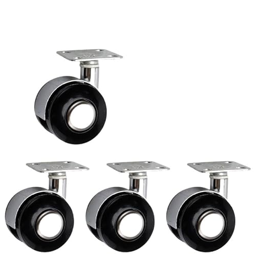 4 Teile/los 1,5 zoll Bremse Schraube 8MM Universal Rad Lenkung Pulley Schrank Kaffee Tisch Computer Rotierenden Flache Legierung Kleine größe(A13) von LZTVOIWT