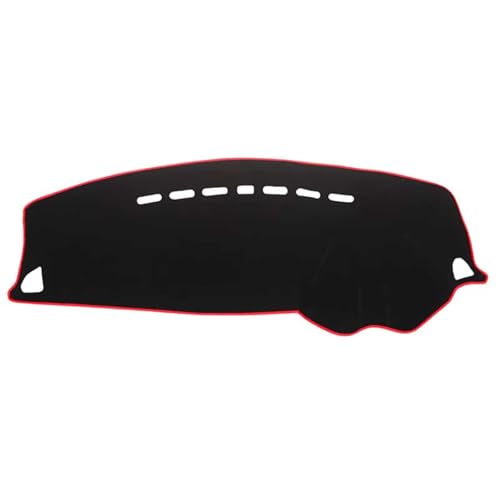 Armaturenbrett-Abdeckung Pad für Mitsubishi Lancer EX Galant Fortis Proton Inspira 2008-2017, Instrumententeppich Anti-Rutsch Armaturenbrett-Matte Dash Teppich Matte Zubehör von LZWLZW