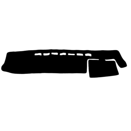 LZWLZW Armaturenbrett-Abdeckung Pad für Mazda Bongo 2004-2019 H200, Instrumententeppich Anti-Rutsch Armaturenbrett-Matte Dash Teppich Matte Zubehör,Left Hand Drive-Black von LZWLZW