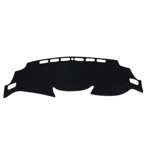 LZWLZW Armaturenbrett-Abdeckung Pad für Nissan Qashqai J11 2014-2020, Instrumententeppich Anti-Rutsch Armaturenbrett-Matte Dash Teppich Matte Zubehör,Right Hand Drive-Black von LZWLZW