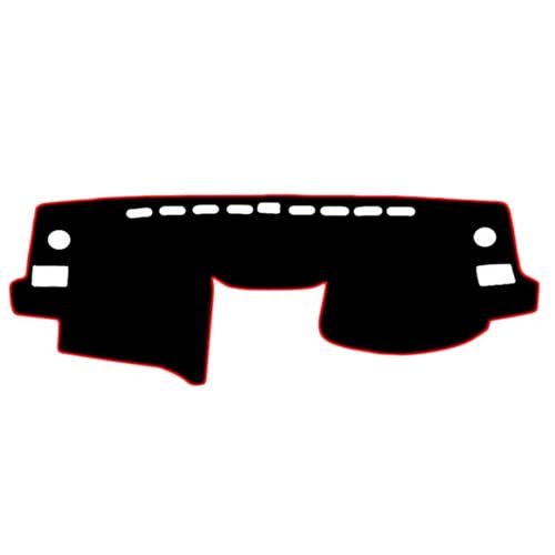 LZWLZW Armaturenbrett-Abdeckung Pad für Subaru Impreza 2012 2013 2014 2015 2016, Instrumententeppich Anti-Rutsch Armaturenbrett-Matte Dash Teppich Matte Zubehör,Right Hand Drive-Red von LZWLZW