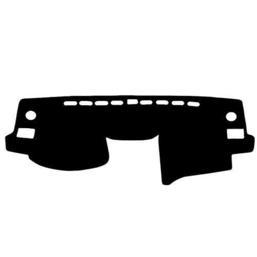 LZWLZW Armaturenbrett-Abdeckung Pad für Toyota Yaris 2005-2011 Hatchback, Instrumententeppich Anti-Rutsch Armaturenbrett-Matte Dash Teppich Matte Zubehör,Left Hand Drive-Black von LZWLZW