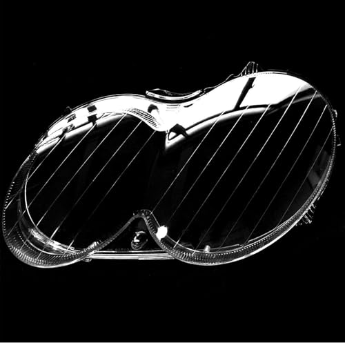 LZWLZW Scheinwerferglas für Benz CLK 2004-2006, Scheinwerfer Objektiv Staubdicht Auto Lichter Shell Lampenschirm Shell Zubehör,Left von LZWLZW