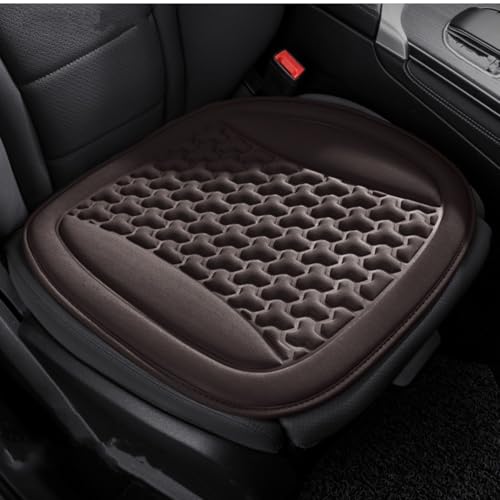 LZWLZW Sitzkissen Auto für Audi A1 A3 A4 A5 A6 A7 A8 A4L A6L A8L Q2 Q3 Q5 Q7 Q5L Sq5 RS Q3 A4 B8 B6 A3 8P, Anti Rutsch Sitzauflage Vordersitze Autositzkissen Zubehör,Brown von LZWLZW