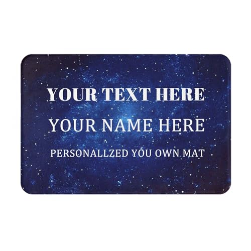 LZXSXZ Fußmatte Familie Personalisiert - Fußmatte Personalisiert - Personalisierte fussmatten haustür - Fußabtreter selbst gestalten - Geschenke zum Einzug von LZXSXZ