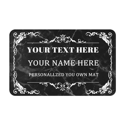 LZXSXZ Fußmatte personalisiert - Fußabtreter selbst gestalten - Fussmatte personalisiert Namen - rutschfest & waschbar Fußmatte - P ersonalisiert mit Wunschtext LZXSXZ Fußmatte personalisiert - Fußabtreter selbst gestalten - Fussmatte personalisiert Namen - rutschfest & waschbar Fußmatte - P ersonalisiert mit Wunschtext von LZXSXZ