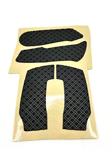 LZYDD Maus Anti-Rutsch-Klebeband Elastische Raffinierte Seitengriffe/Anti-Schweiß-Paste für ROCCAT Kone AIMO Gaming Maus (Anti-Rutsch-Klebeband Schwarz) von LZYDD