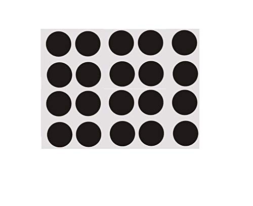 -Mausf眉脽e f眉r Logitech M235 / m315 / g1 / mx300 / m100 / m235 / m210 / m180 (7 mm x 7 mm x 0,6 mm) (20 St眉ck) von LZYDD