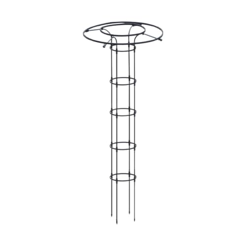 Garten-Obelisken-Rankgitter, vertikaler Regenschirm-Spalierrahmen, Klettergerüst, Kletterpflanzenstütze für den Außenbereich, für Reben, Pflanzenkäfig von LZYWOD