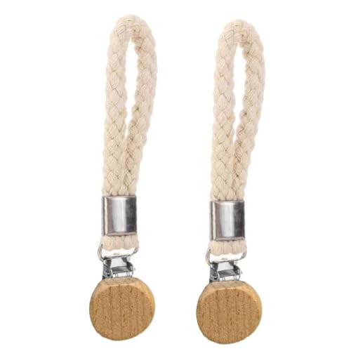 LZYWOD 2 Stück hängende Geschirrtücher-Clips, Handtuch-Clips mit Aufhängern, Schlaufenklammern, Stoffhaken, klein, 2 Stück LZYWOD 2 Stück hängende Geschirrtücher-Clips, Handtuch-Clips mit Aufhängern, Schlaufenklammern, Stoffhaken, klein, 2 Stück von LZYWOD