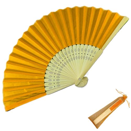 LZYWOD Faltbarer Papierfächer aus Bambus, für Hochzeit, personalisierbar, Party-Dekoration, Tanz, chinesischer Fächer, Ornamente, Bastelgeschenke von LZYWOD
