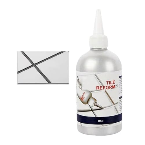 LZYWOD Fliesenfugen-Reparaturset, wasserfester Fliesenreparaturfüller, 280 ml, Reparatur und Erneuerung von Dichtungsfugen, schnell trocknender Füller und Fliesen LZYWOD Fliesenfugen-Reparaturset, wasserfester Fliesenreparaturfüller, 280 ml, Reparatur und Erneuerung von Dichtungsfugen, schnell trocknender Füller und Fliesen von LZYWOD