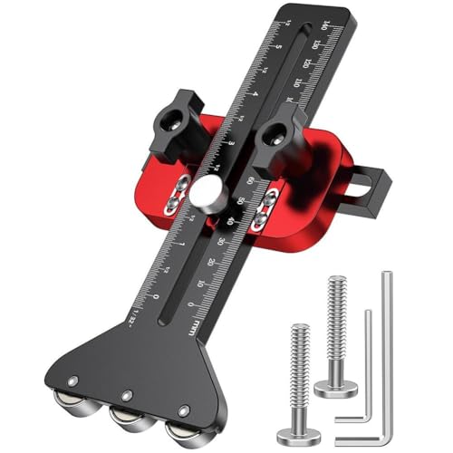 Thin Rip Tischsäge Jig mit 3 Riemenscheiben Holzbearbeitung Tischsäge Schneidsäge Schmale Passform Schnitte Führungsleiste Locator Tisch von LZYWOD