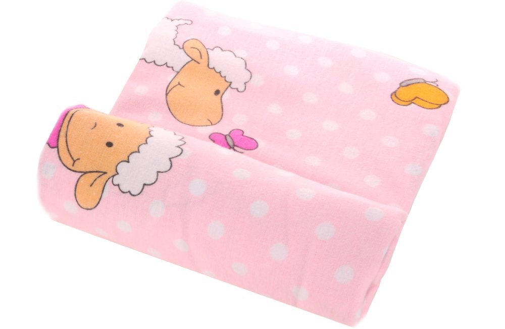 La Bortini Betttuch Baby Wickeltuch Tuch Spucktuch groß 78 x 120cm Babytuch, aus reiner Baumwolle La Bortini Betttuch Baby Wickeltuch Tuch Spucktuch groß 78 x 120cm Babytuch, aus reiner Baumwolle von La Bortini