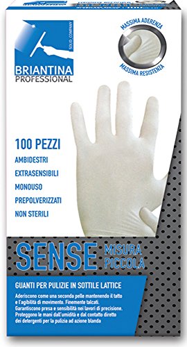 Die briantina gua02602 a Handschuhe Sense Latex, klein, 100 Stück Die briantina gua02602 a Handschuhe Sense Latex, klein, 100 Stück von La Briantina