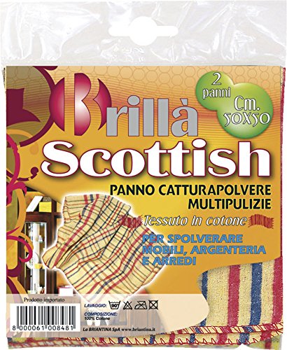 La Briantina BRI097 POLV. SCOZZI 2PZ 50X50, Kunststoff von La Briantina
