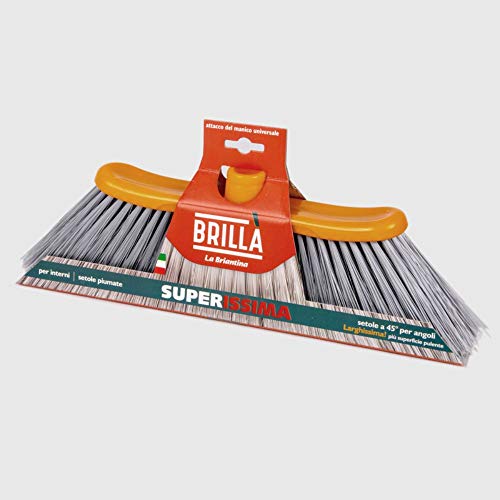 La Briantina Besen für den Innenbereich, Polyvinylchlorid PVC Moplen, Mehrfarbig, Larghezza 40 cm von La Briantina