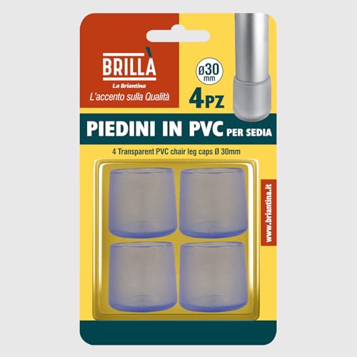 La Briantina Möbelgleiter aus PVC, transparent, 30 mm, 4 Stück La Briantina Möbelgleiter aus PVC, transparent, 30 mm, 4 Stück von La Briantina