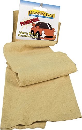 La Briantina Natürliches Wildleder für Glas und Auto, 26 x 42 cm, Veloursleder, 26x42 von La Briantina