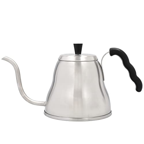 La Cafetière 700 ml Edelstahl-Wasserkocher zum Übergießen (Silber) von La Cafetiere