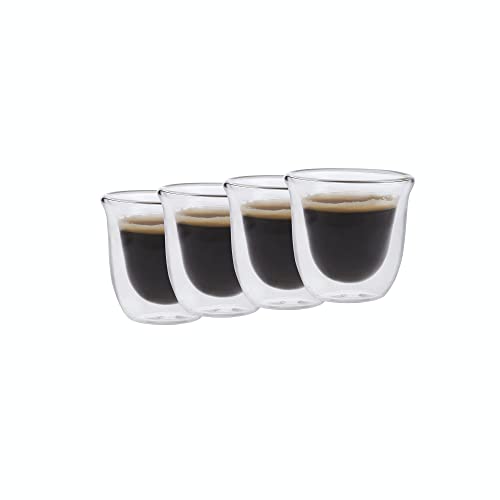 La Cafetière Espresso-Tassen, doppelwandig, 4er-Set von La Cafetiere