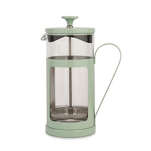 La Cafetière Monaco Kaffeebereiter aus Edelstahl, 8 Tassen, Minzgrün, in Geschenkbox, Mint von La Cafetière
