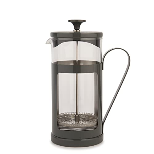 La Cafetière Monaco Kaffeebereiter aus Edelstahl, 8 Tassen, Grau, in Geschenkverpackung von La Cafetiere
