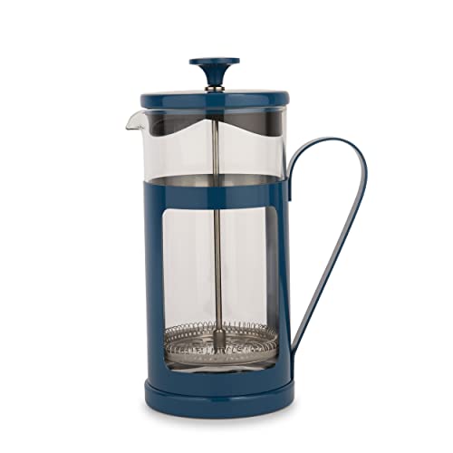 La Cafetiere La Cafetière Monaco Kaffeebereiter aus Glas, Edelstahl, Blau von La Cafetiere