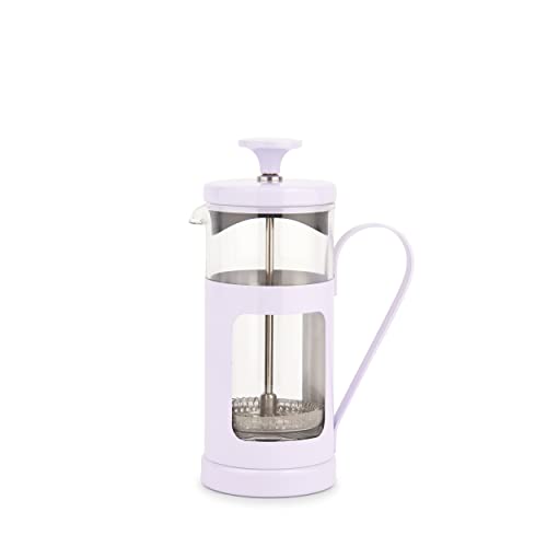 La Cafetière Monaco Cafetière aus Glas/Edelstahl für 3 Tassen (Lavendel) von La Cafetière