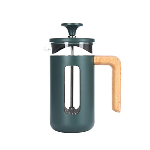 La Cafetière Pisa French Press (Kaffeebereiter) aus Edelstahl, für 3 Tassen, Grün, in Geschenkbox von La Cafetière