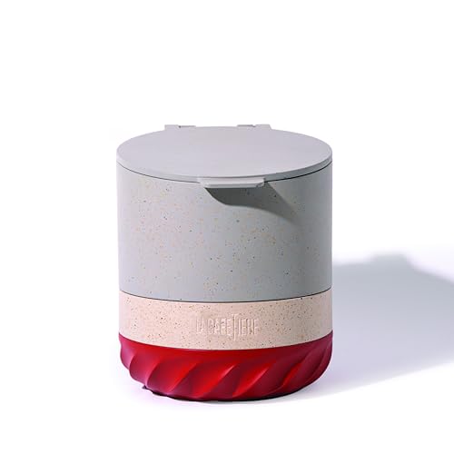 La Cafetière Renew Composter and Coffee Knockbox, 75ml Espresso Dump Bin für Kaffeesatz mit Abnehmbarer Klopfstange und rutschfestem Boden von La Cafetière
