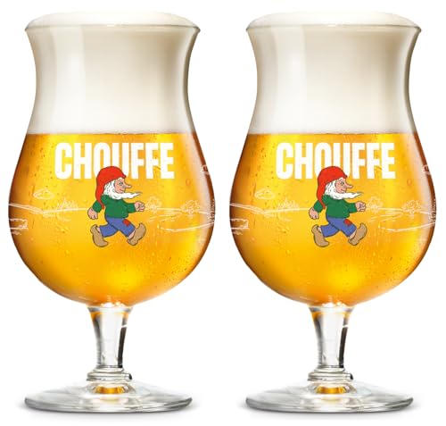 La Chouffe Bierglas - 330 ml - 2 Stück von La Chouffe